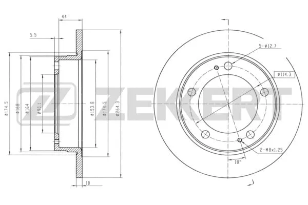 Brake Disc (BS-6324)