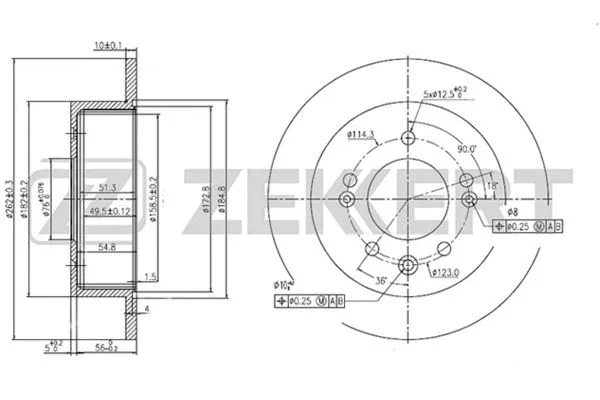 Brake Disc (BS-5271)