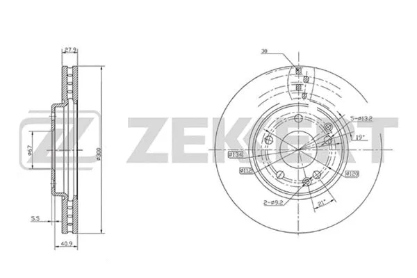 Brake Disc (BS-5201)