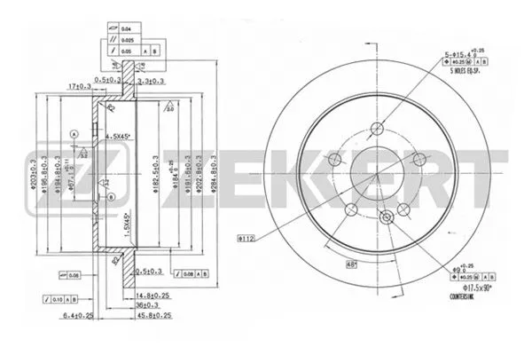 Brake Disc (BS-5606)