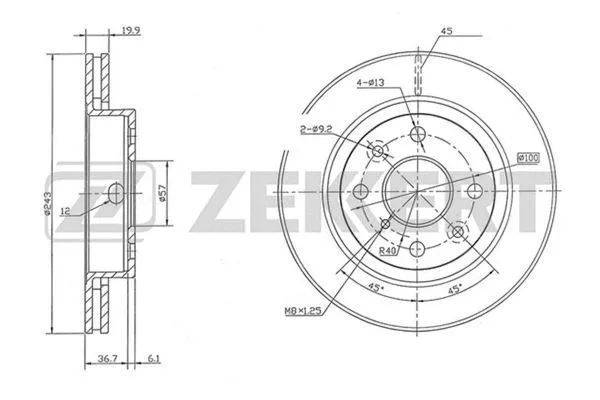 Brake Disc (BS-5190)