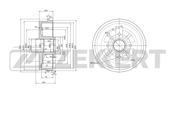 Brake Drum (BS-6142)