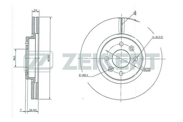 Brake Disc (BS-5214)