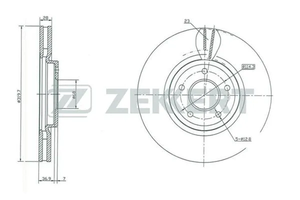 Brake Disc (BS-5428)