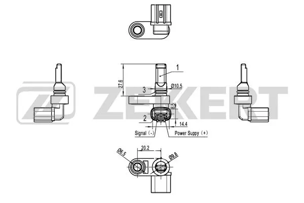 Sensor, wheel speed (SE-6112)