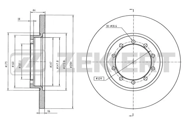 Brake Disc (BS-5896)