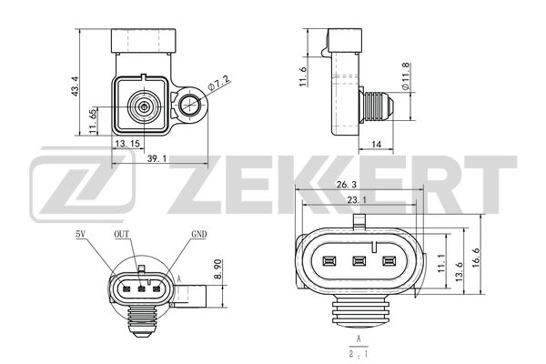 Mass Air Flow Sensor (SE-2025)