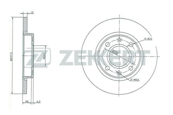 Brake Disc (BS-5117)