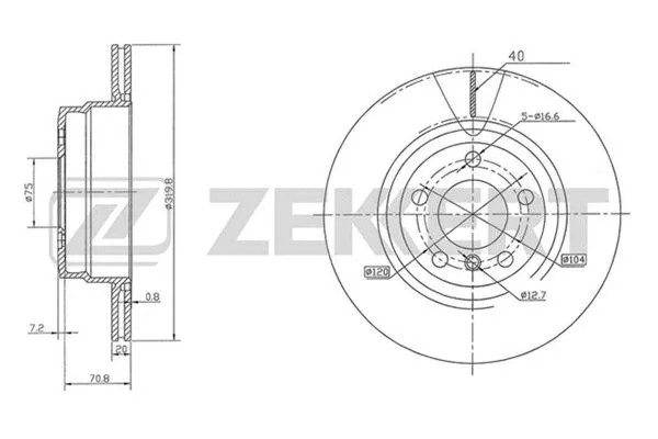 Brake Disc (BS-5073)
