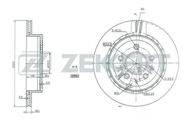 Brake Disc (BS-5437)