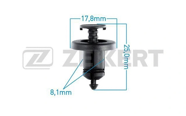 Clip, trim/protection strip (BE-3316)