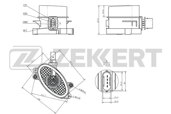 Sensor, intake manifold pressure (SE-1087)