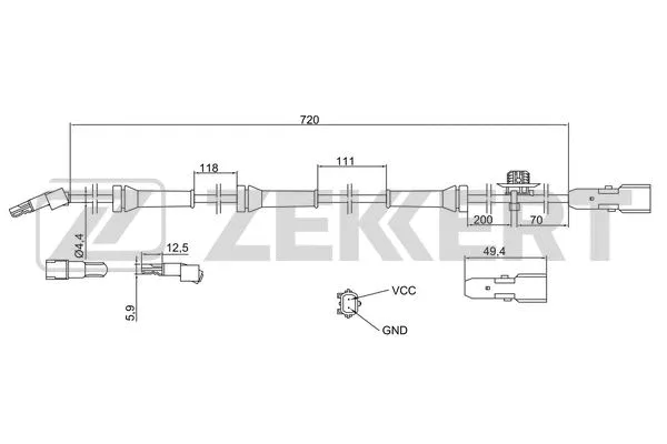 Sensor, wheel speed (SE-6171)