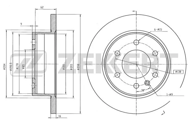 Brake Disc (BS-5599B)