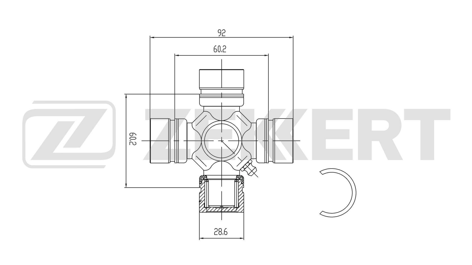 Joint, propshaft