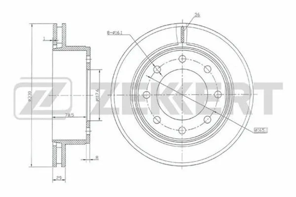 Brake Disc (BS-5902)