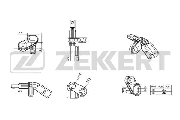 Sensor, wheel speed (SE-6015)