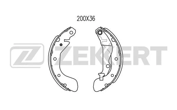 Brake Shoe Set