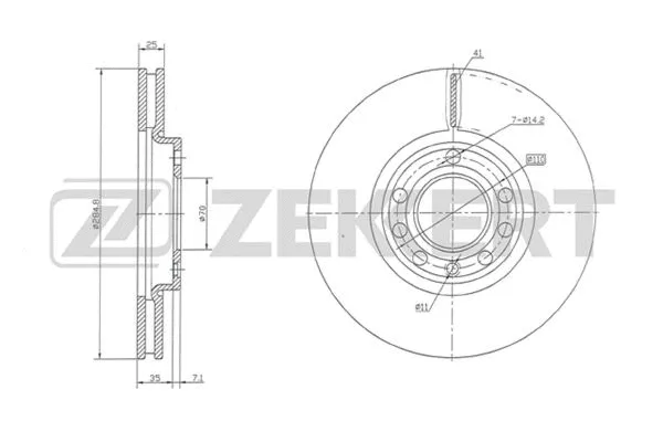 Brake Disc (BS-5383)