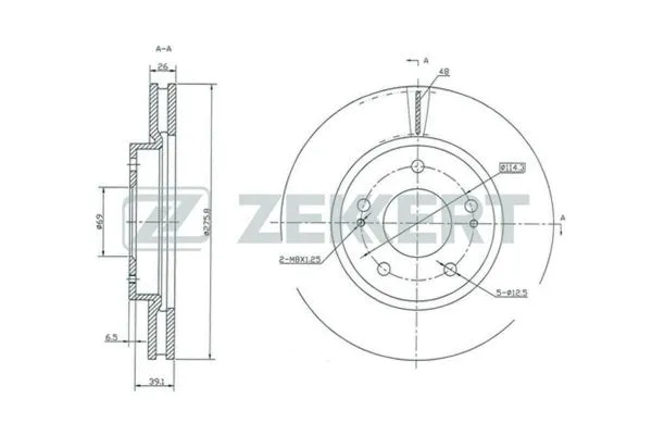 Brake Disc (BS-5408)