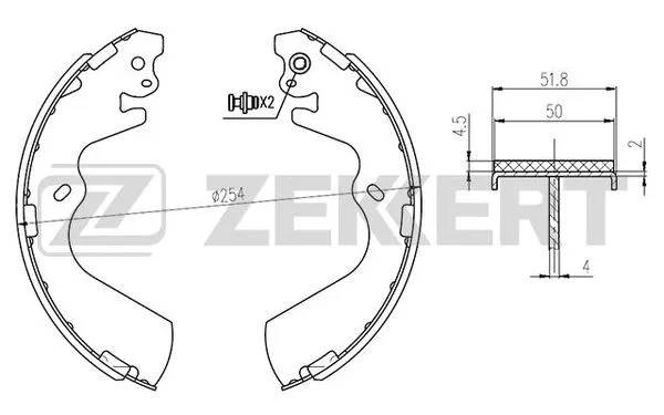Brake Shoe Set