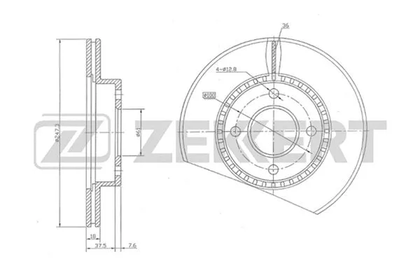 Brake Disc (BS-5227)