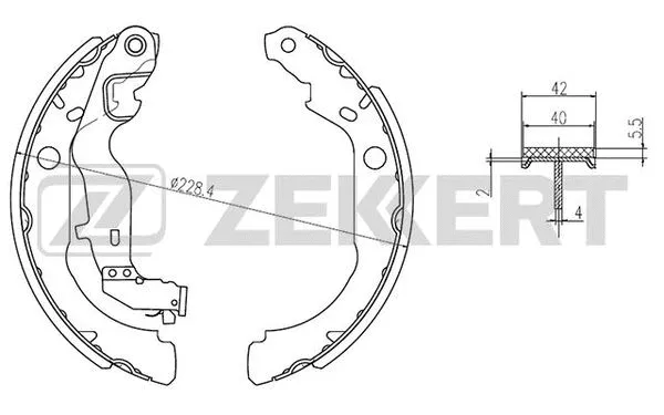 Brake Shoe Set