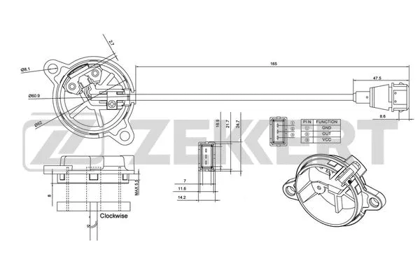 Sensor, camshaft position (SE-5008)