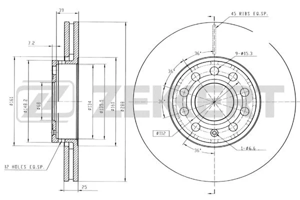 Brake Disc (BS-5083B)