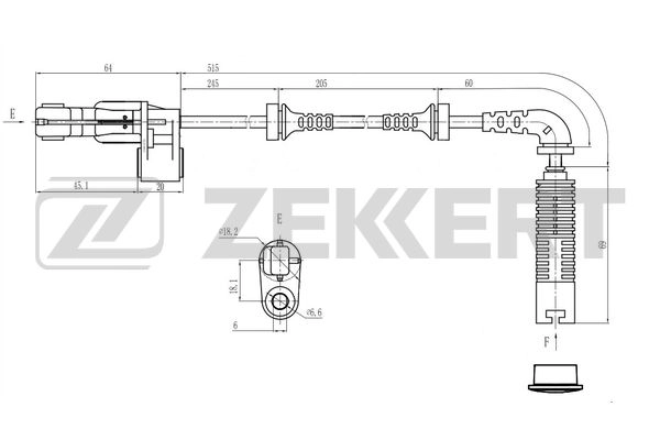 Sensor, wheel speed (SE-6232)