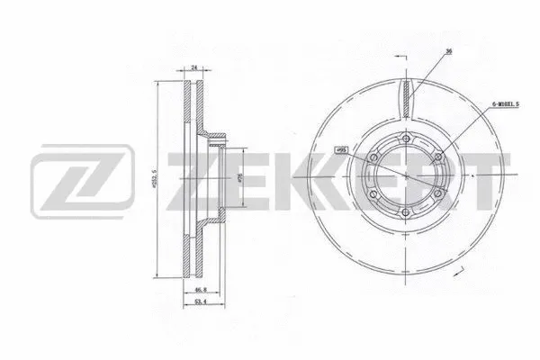 Brake Disc (BS-6130)