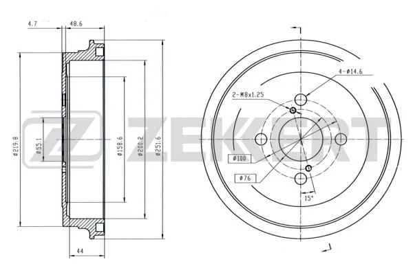 Brake Drum (BS-6320)