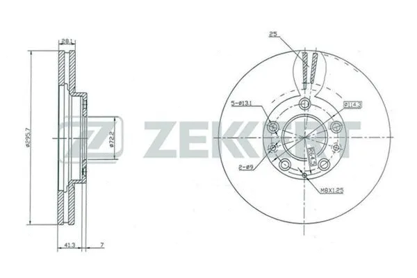 Brake Disc (BS-5436)