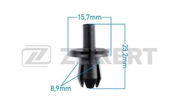 Clip, trim/protection strip (BE-2695)