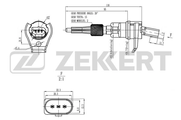 Sensor, speed (SE-8503)