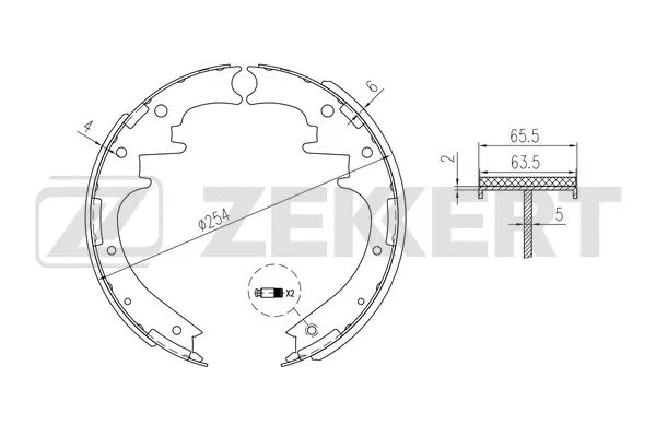 Brake Shoe Set