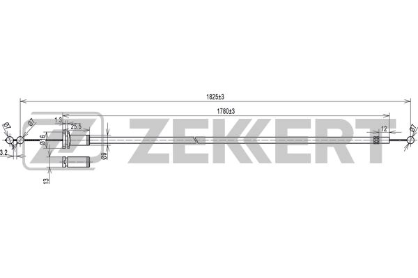 Bonnet Cable (BZ-1180)