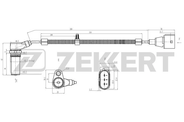 Sensor, crankshaft pulse (SE-4119)
