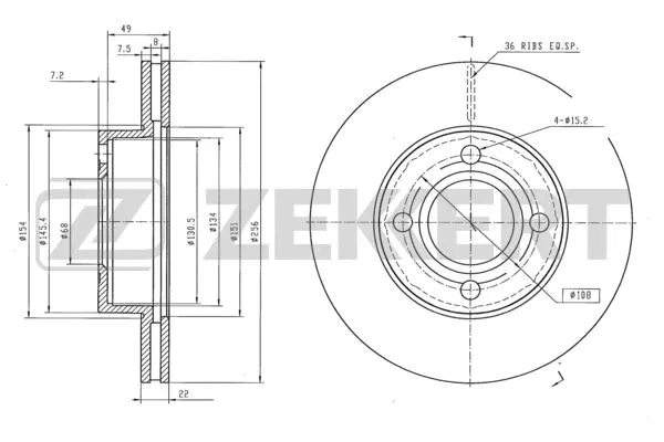 Brake Disc (BS-5081)