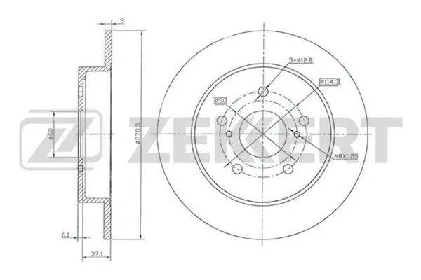 Brake Disc (BS-5875)