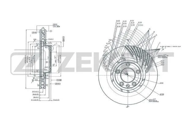 Brake Disc (BS-6164)