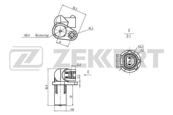 Sensor, crankshaft pulse (SE-4074)