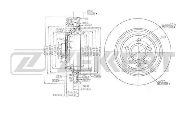 Brake Disc (BS-6143)