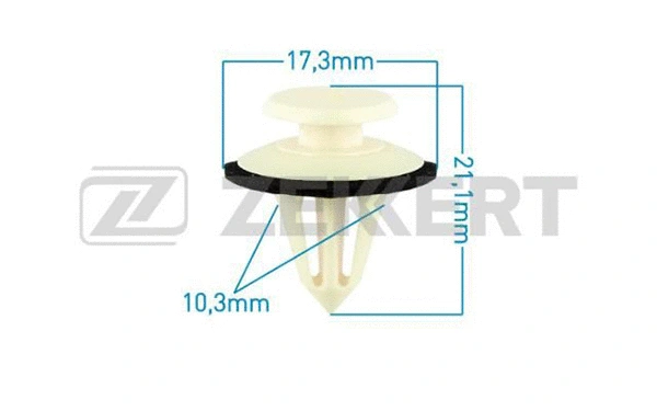 Clip, trim/protection strip (BE-1846)