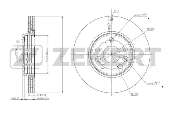 Brake Disc (BS-5631)