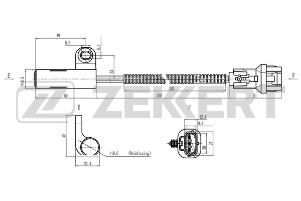 Sensor, crankshaft pulse (SE-4092)