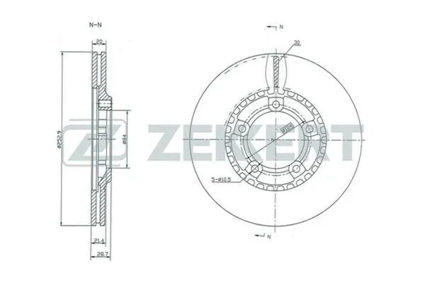 Brake Disc (BS-5282)