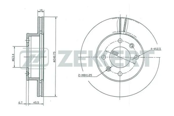 Brake Disc (BS-5343)