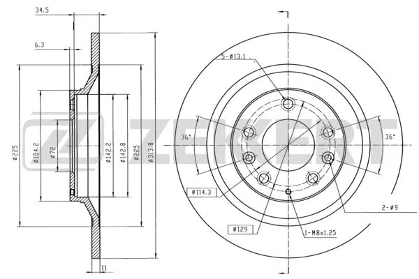 Brake Disc (BS-6053)