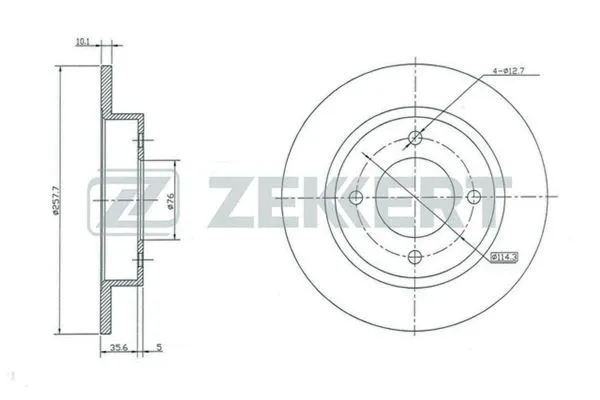 Brake Disc (BS-5187)